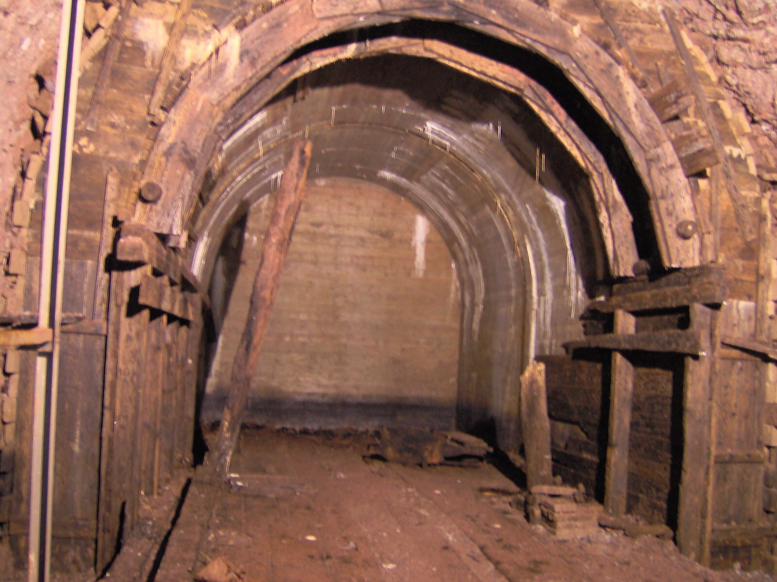 Podzemí tvrze Stachelberg — 600 m ražené galerie