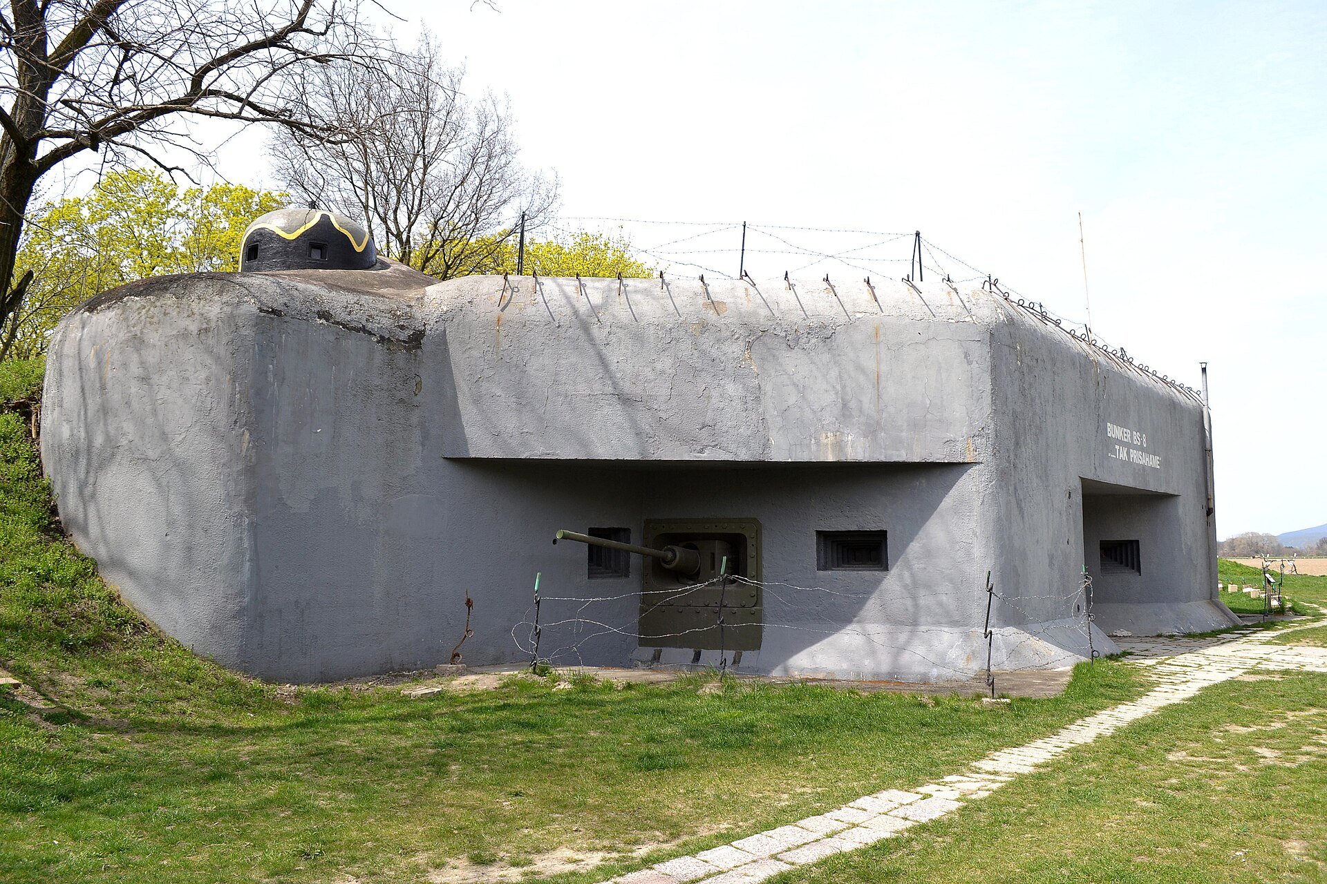 Reprezentativní slovenský bunkr LO vz. 37 (Vojenské muzeum Petržalka)