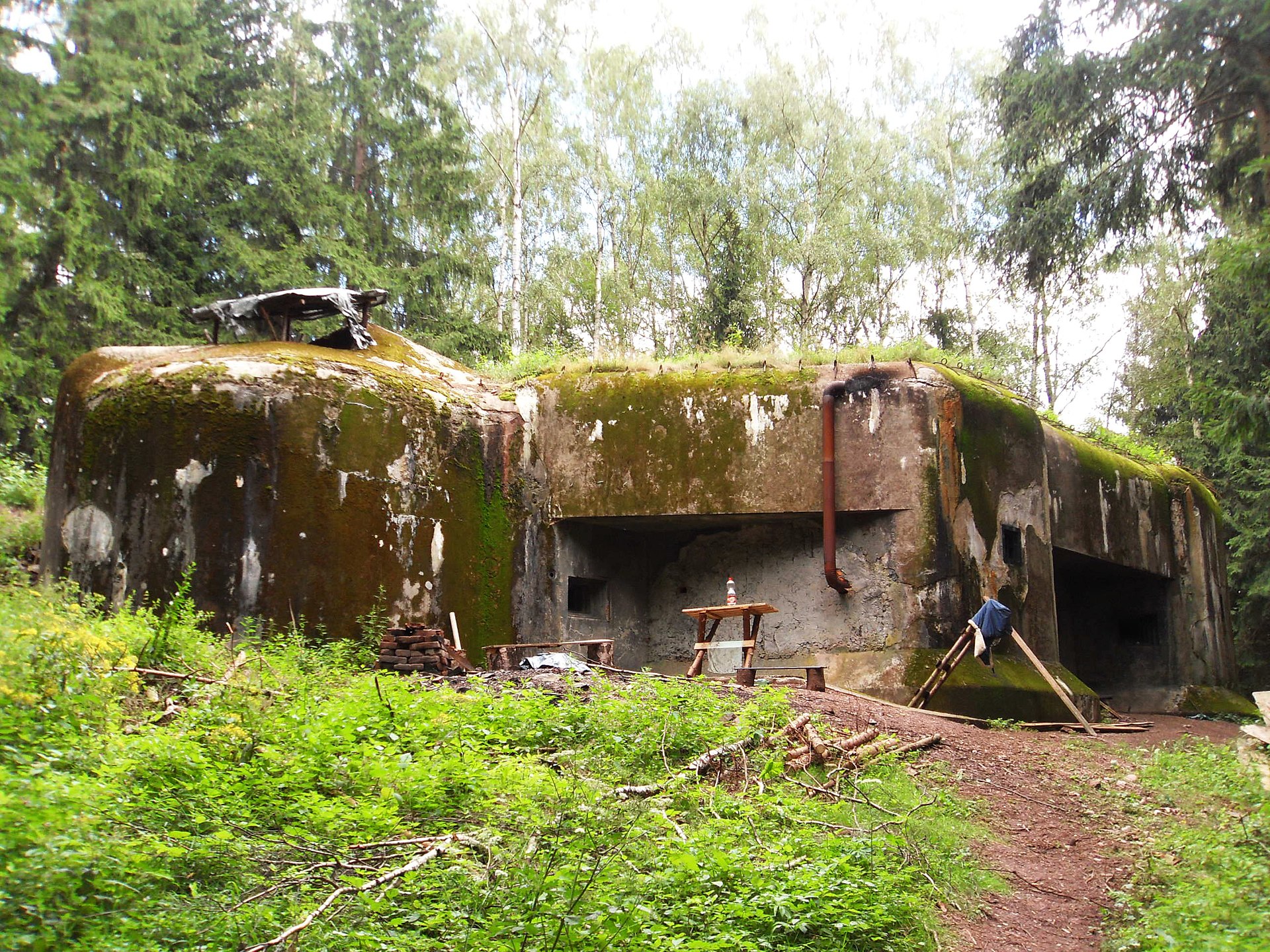 T-S 65 U buku — pěchotní srub