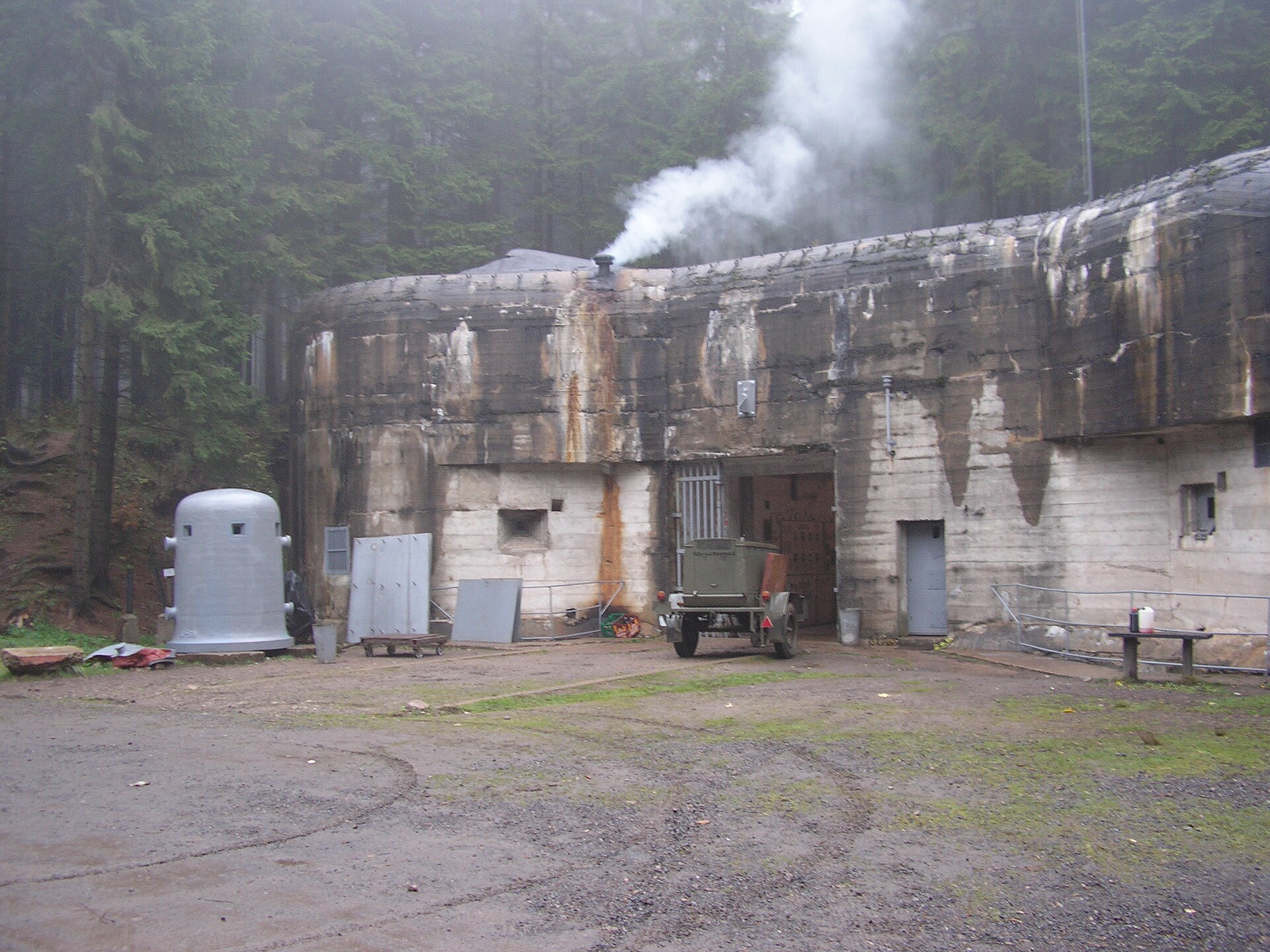 Pěchotní srub K-S 22a „Krok" — součást tvrze Bouda, oboustranný typ odolnosti IV